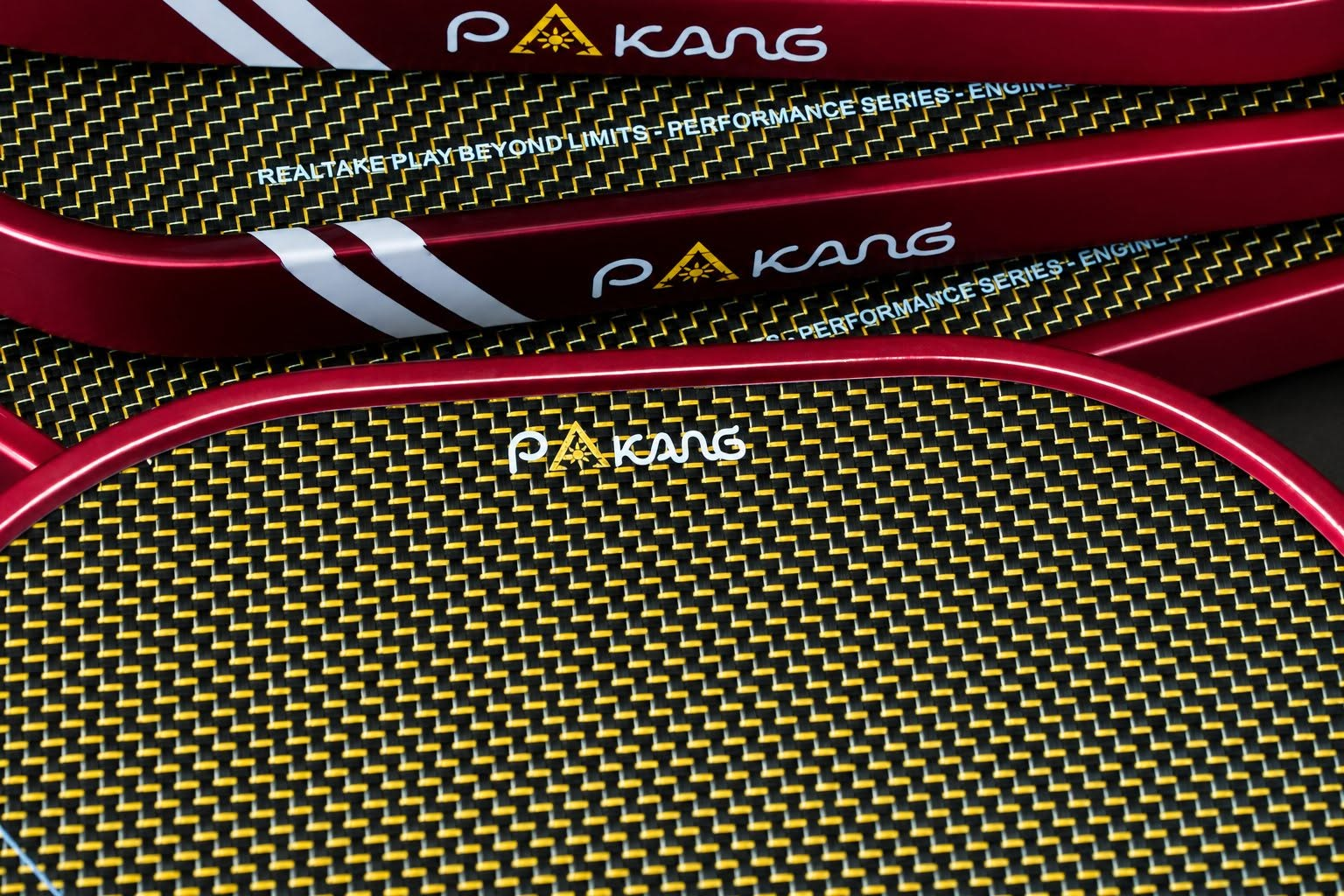 PAKANG paddle raw carbon fiber face
